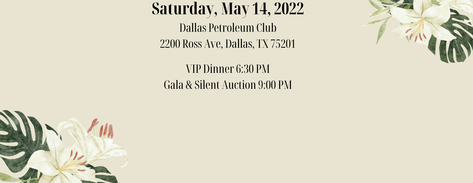 78th Annual Dallas Cotillion Club Black-Tie Gala and Silent Auction